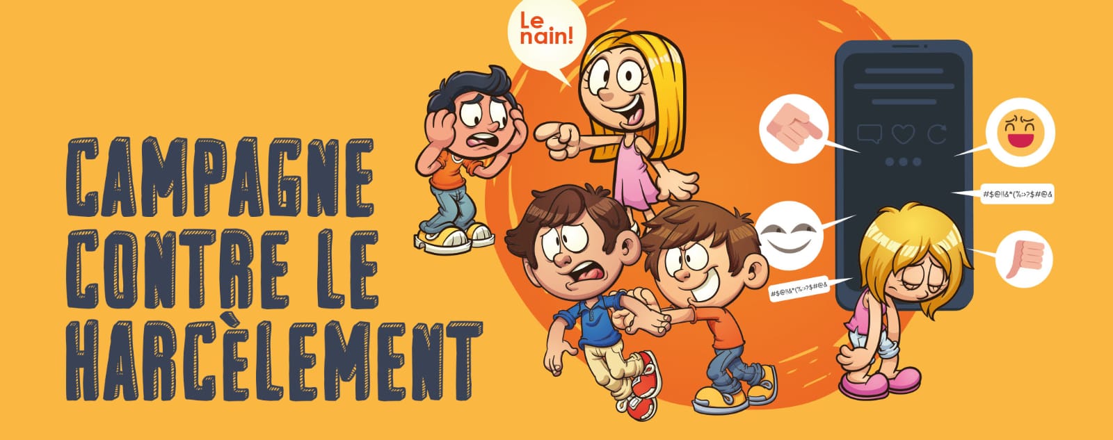 Campagne contre le harcelement