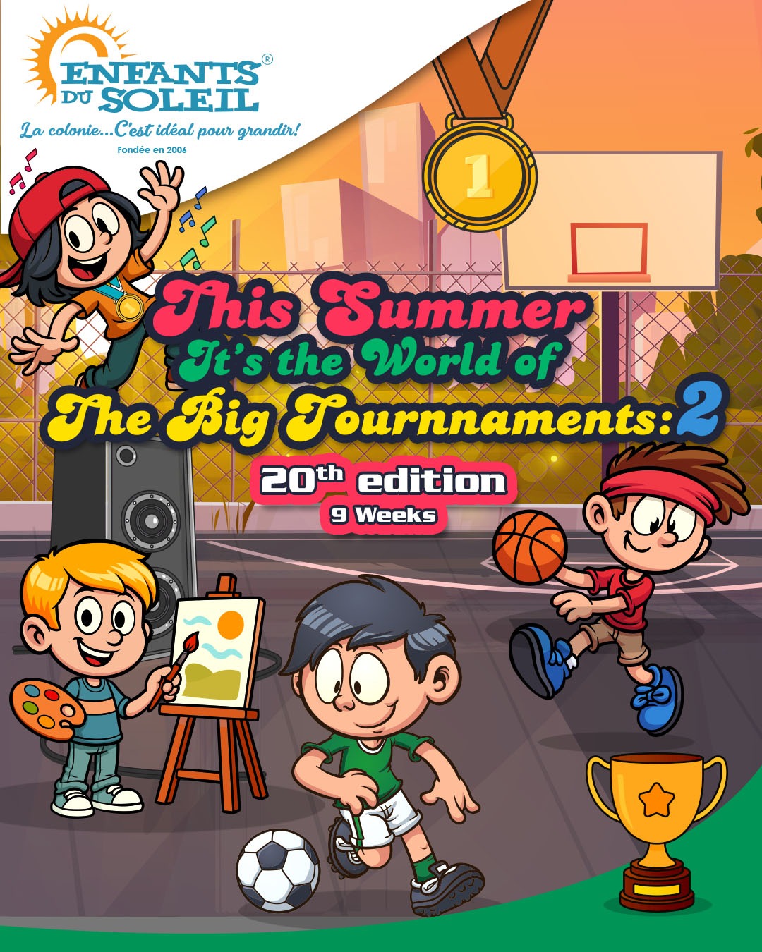 Summer Camp Lebanon, Enfants du Soleil